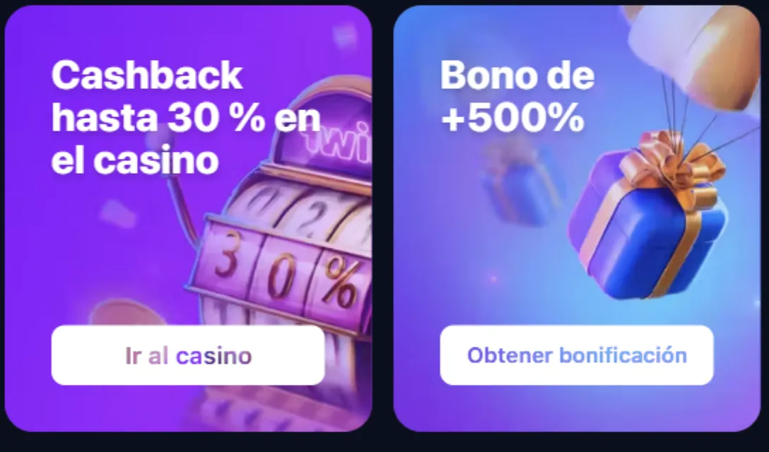 1win bonos y cashback